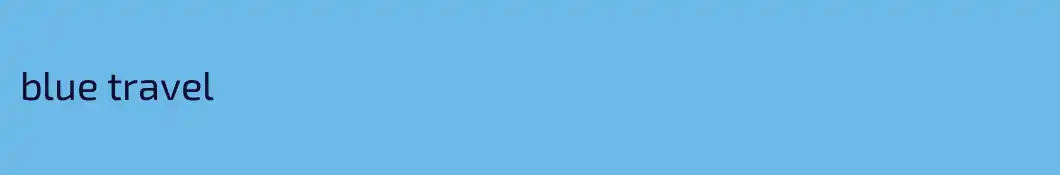 blue travel